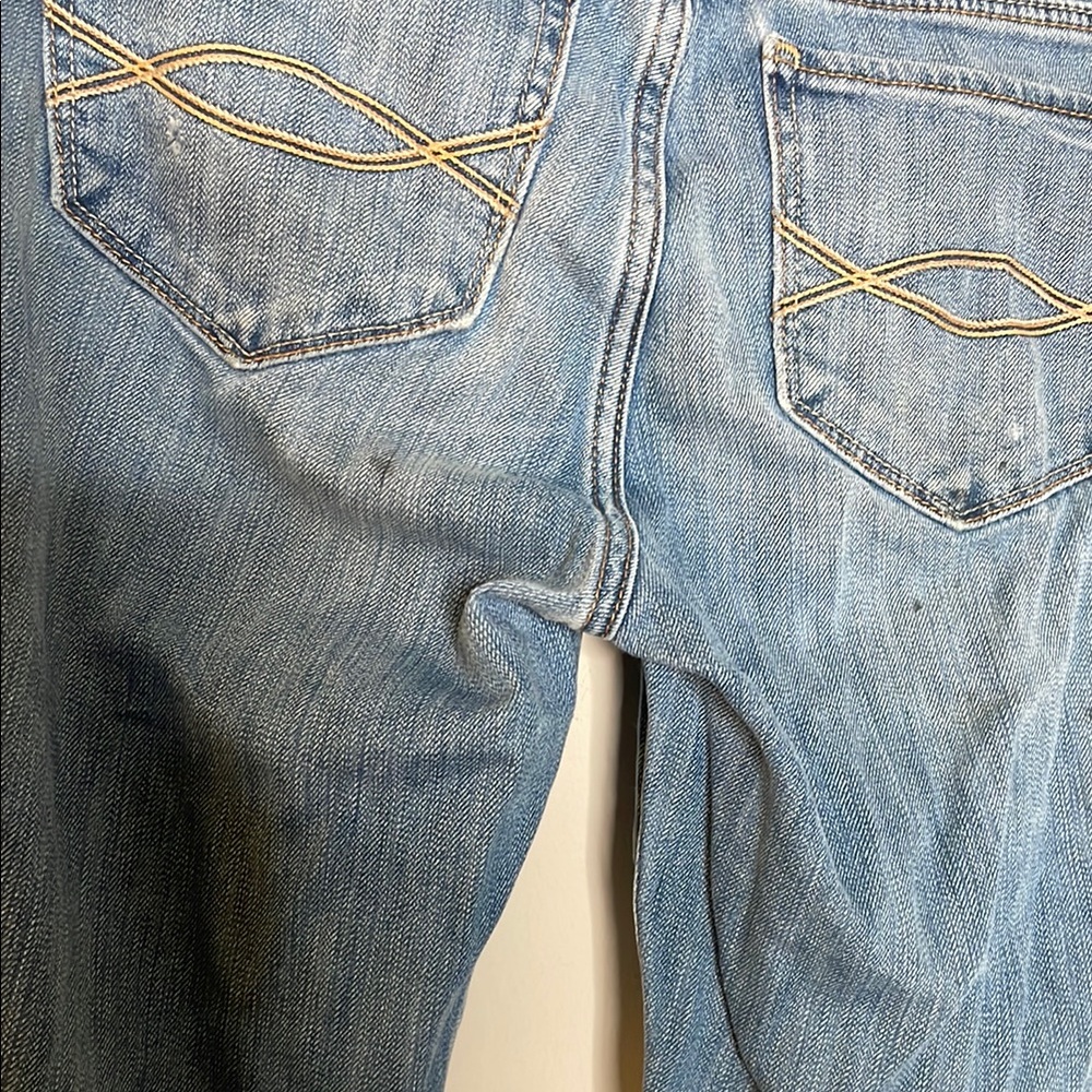 Abercrombie & Fitch Light Blue Boot Cut Jeans - Picture 5 of 7